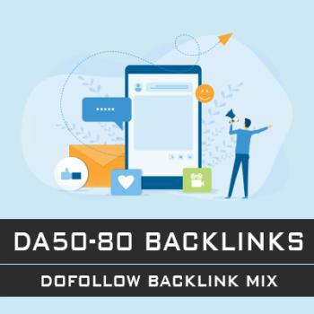 backlinks seo dofollow backlinks da50-80 linkaufbau ranking